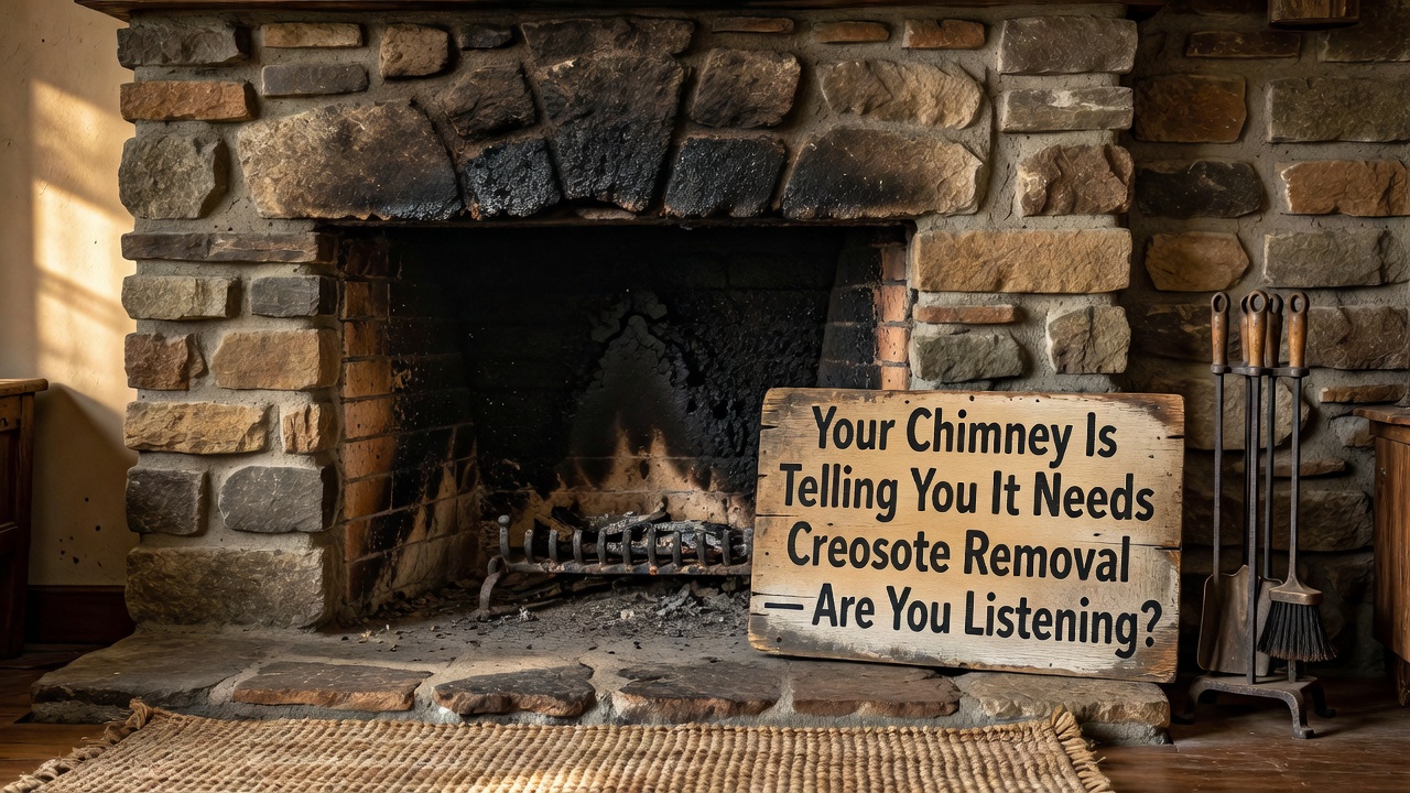 Signs Your Chimney Needs Creosote Removal: What Every Homeowner Should Know