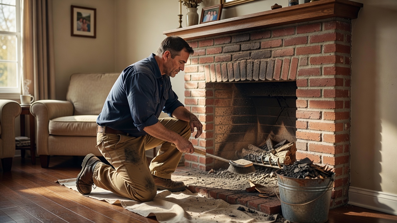 What Clayton Homeowners Get Wrong About Fireplace Cleaning